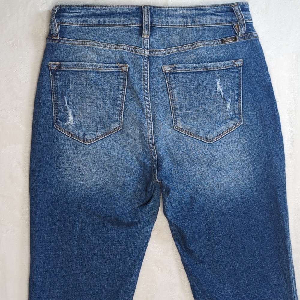 Kancan Maurice's Exclusive Jeans Distressed Stretch Sz 29 Skinny Leg Button Fly - Picture 9 of 14